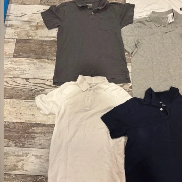 Assorted Polo Shirts - White, Gray, Navy, Yellow - Picture 5 of 5